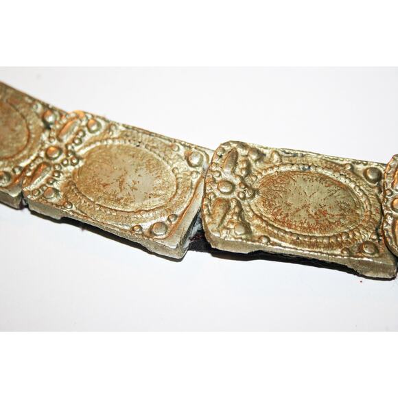 c1800s Antique Ottoman Brass Belt